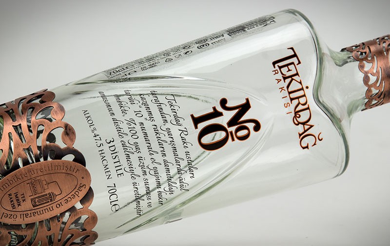 Glass bottle printing